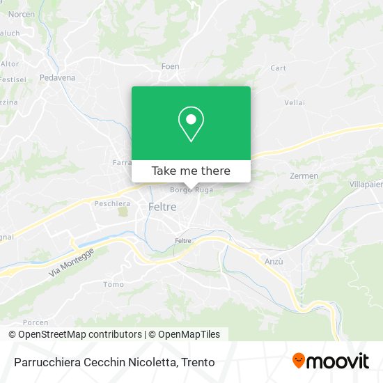 Parrucchiera Cecchin Nicoletta map