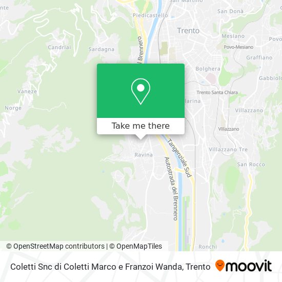 Coletti Snc di Coletti Marco e Franzoi Wanda map