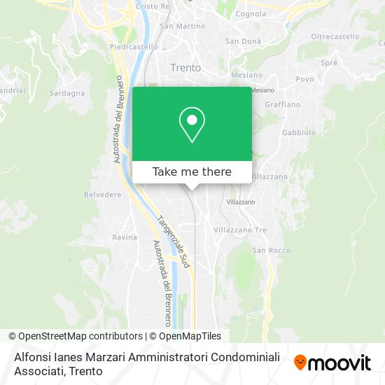 Alfonsi Ianes Marzari Amministratori Condominiali Associati map
