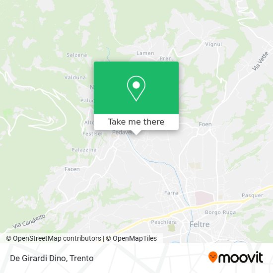 De Girardi Dino map