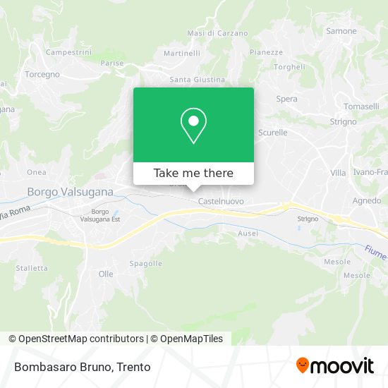Bombasaro Bruno map