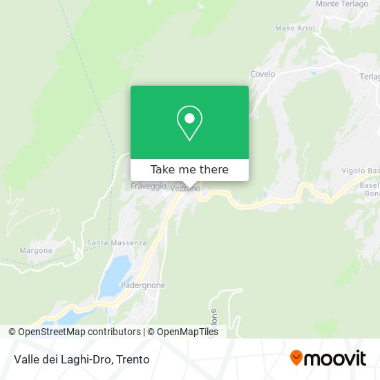 Valle dei Laghi-Dro map