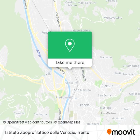 Istituto Zooprofilattico delle Venezie map