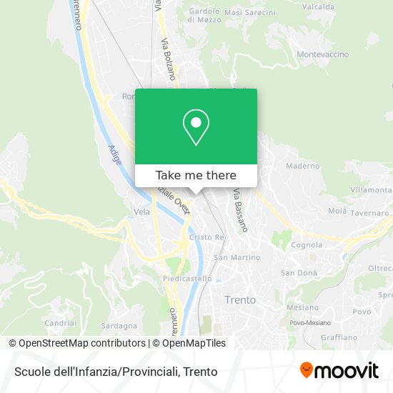 Scuole dell'Infanzia / Provinciali map