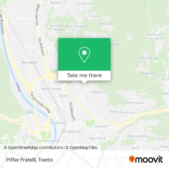 Piffer Fratelli map