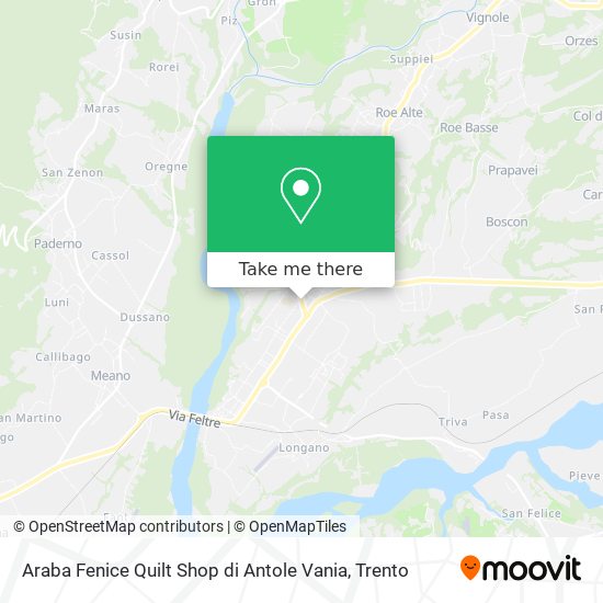 Araba Fenice Quilt Shop di Antole Vania map