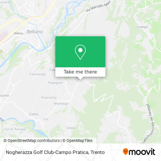Nogherazza Golf Club-Campo Pratica map