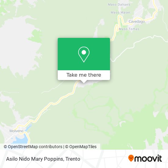Asilo Nido Mary Poppins map
