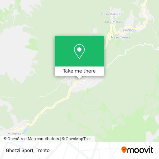 Ghezzi Sport map