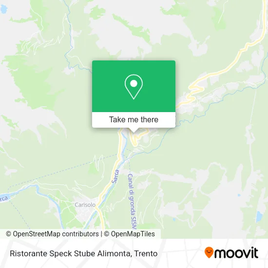 Ristorante Speck Stube Alimonta map