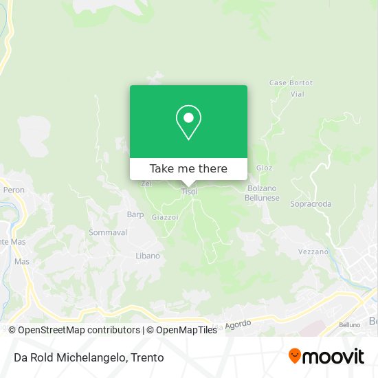 Da Rold Michelangelo map