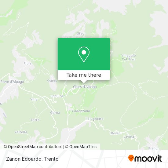 Zanon Edoardo map