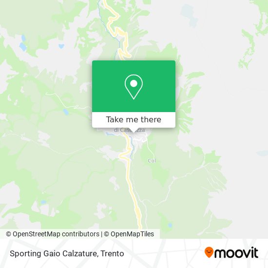 Sporting Gaio Calzature map