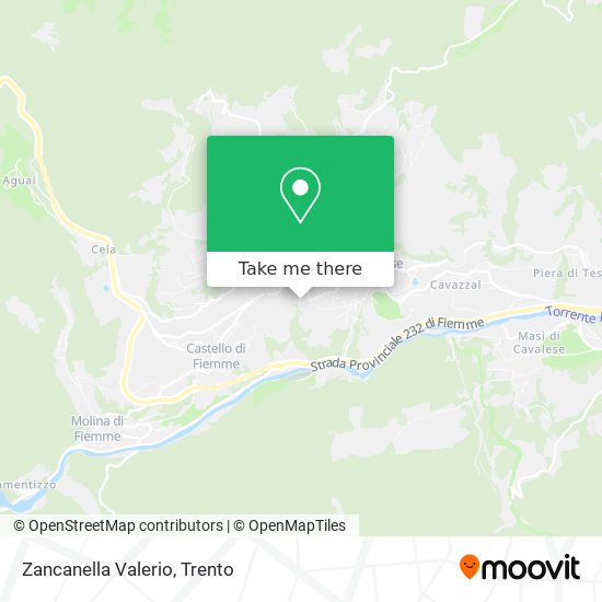 Zancanella Valerio map
