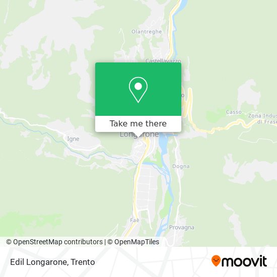 Edil Longarone map