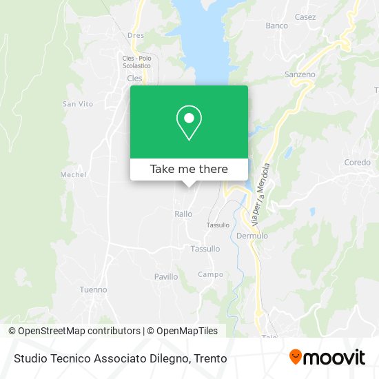 Studio Tecnico Associato Dilegno map