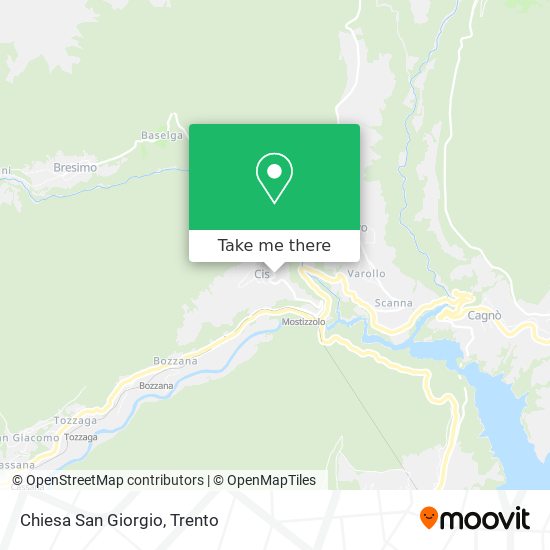 Chiesa San Giorgio map