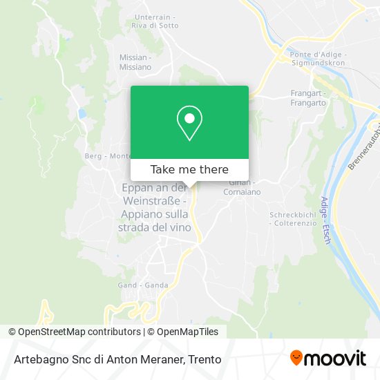 Artebagno Snc di Anton Meraner map