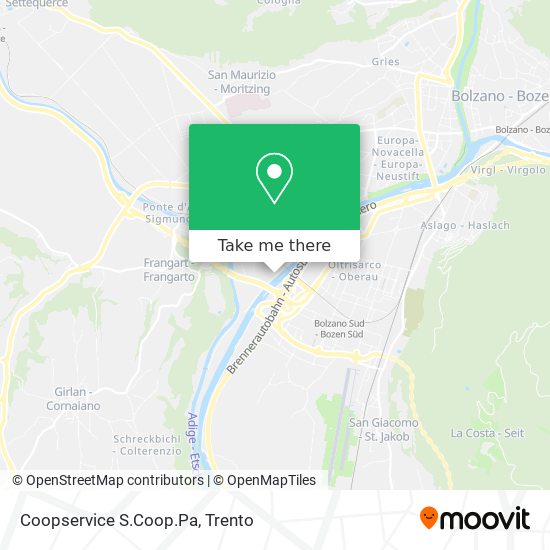 Coopservice S.Coop.Pa map