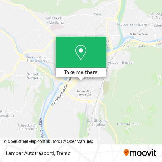 Lampar Autotrasporti map