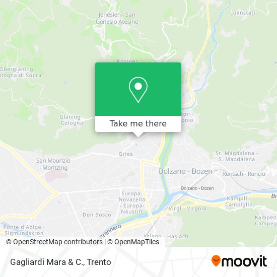 Gagliardi Mara & C. map