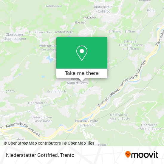 Niederstatter Gottfried map