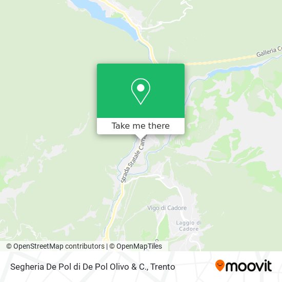 Segheria De Pol di De Pol Olivo & C. map