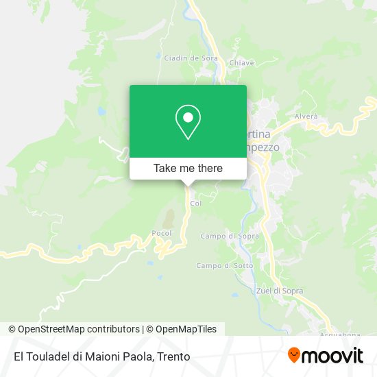 El Touladel di Maioni Paola map