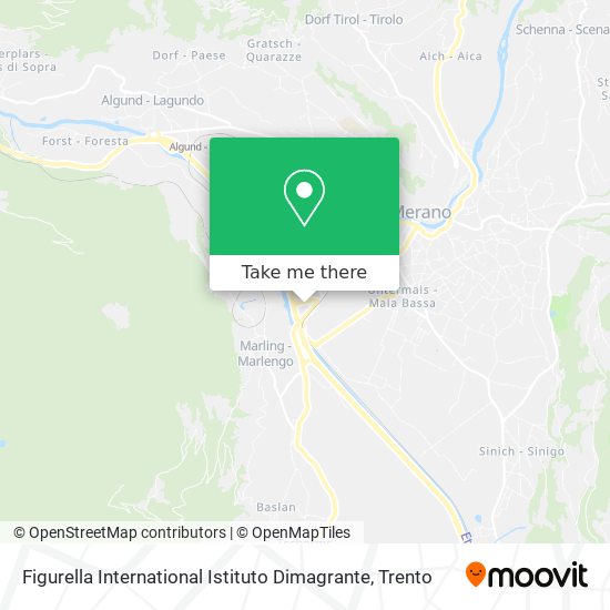 Figurella International Istituto Dimagrante map