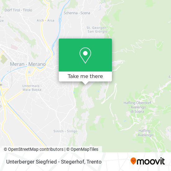 Unterberger Siegfried - Stegerhof map