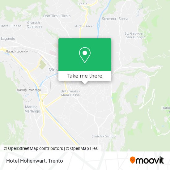 Hotel Hohenwart map