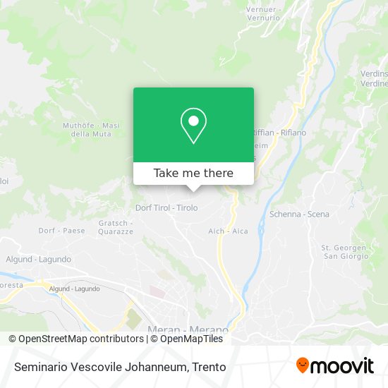 Seminario Vescovile Johanneum map
