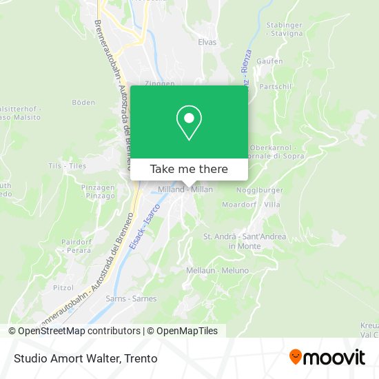 Studio Amort Walter map