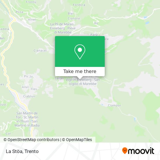 La Stöa map