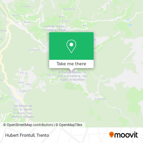 Hubert Frontull map