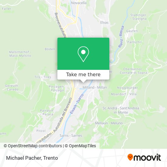 Michael Pacher map