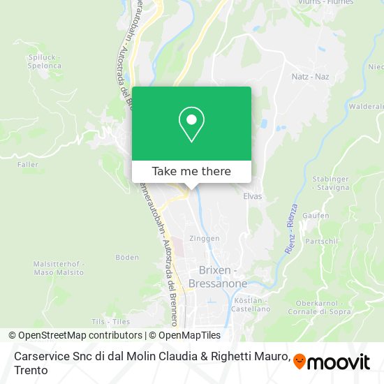 Carservice Snc di dal Molin Claudia & Righetti Mauro map