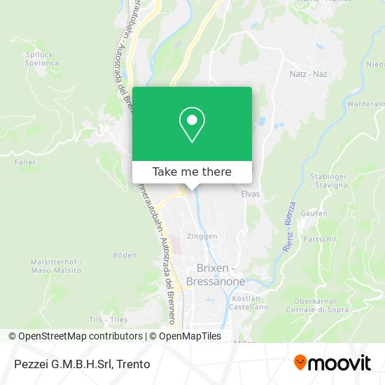 Pezzei G.M.B.H.Srl map