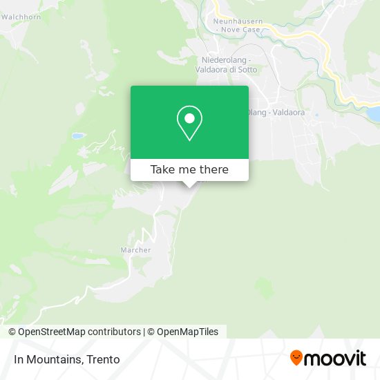 In Mountains map