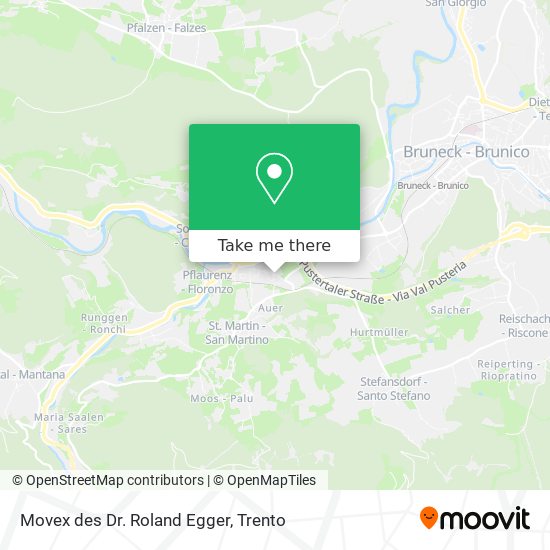 Movex des Dr. Roland Egger map