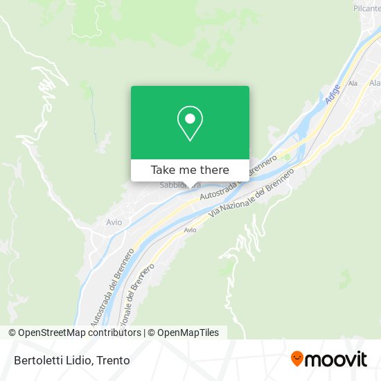 Bertoletti Lidio map