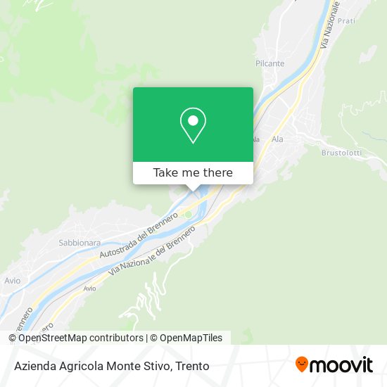 Azienda Agricola Monte Stivo map