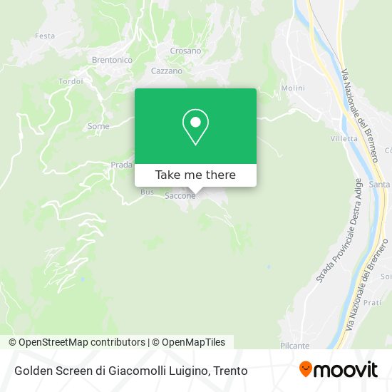 Golden Screen di Giacomolli Luigino map