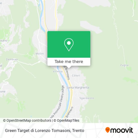 Green Target di Lorenzo Tomasoni map