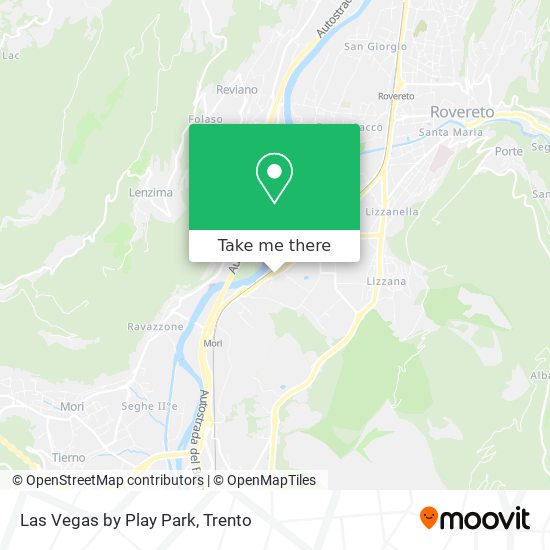 Las Vegas by Play Park map