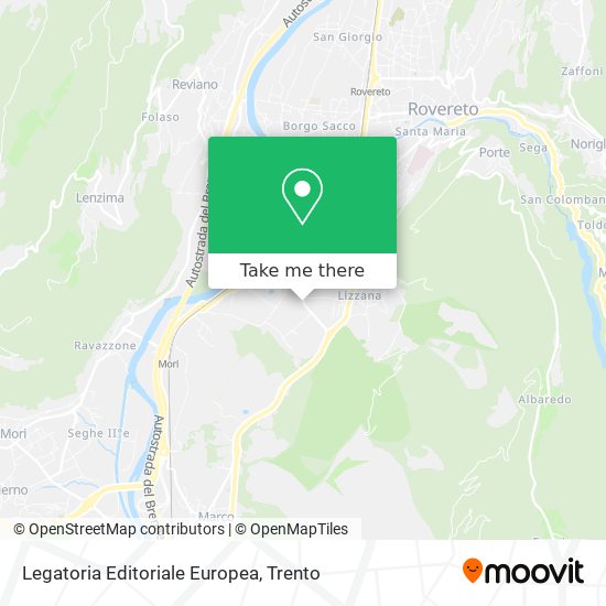 Legatoria Editoriale Europea map