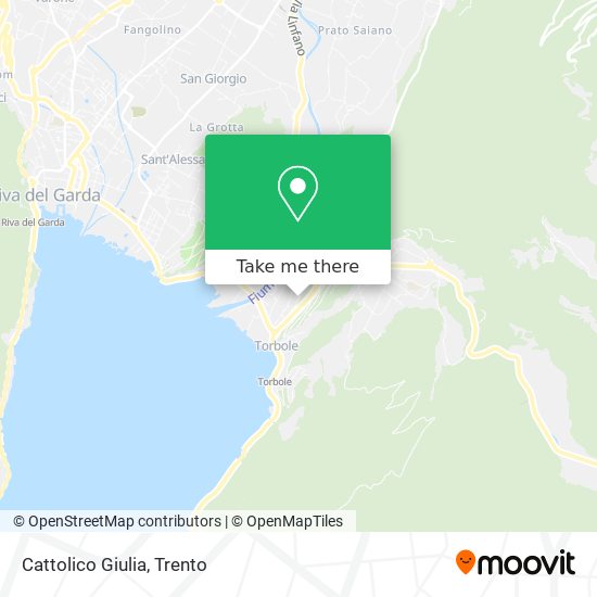 Cattolico Giulia map
