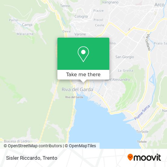 Sisler Riccardo map