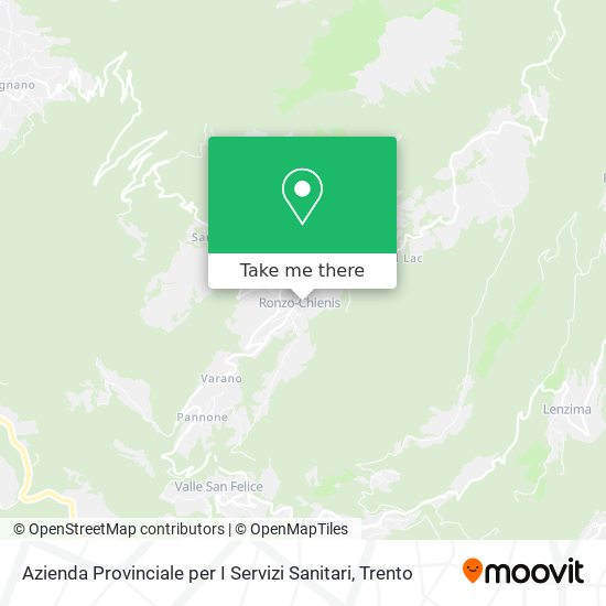 Azienda Provinciale per I Servizi Sanitari map