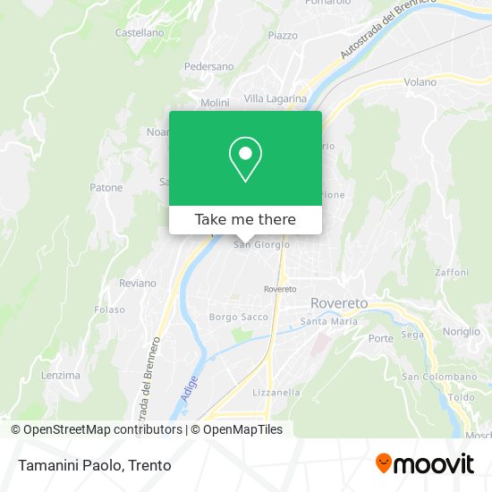 Tamanini Paolo map